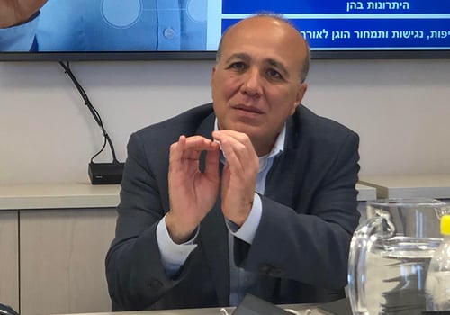 דר ברקת במסיבת העיתונאים, צילום: פאנדר